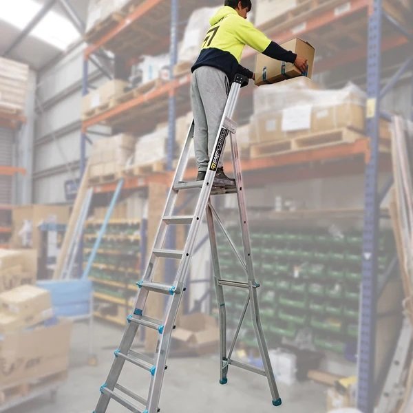 Buy Platform Ladders - Telescopic in Platform Ladders from Easy Access available at Astrolift NZ